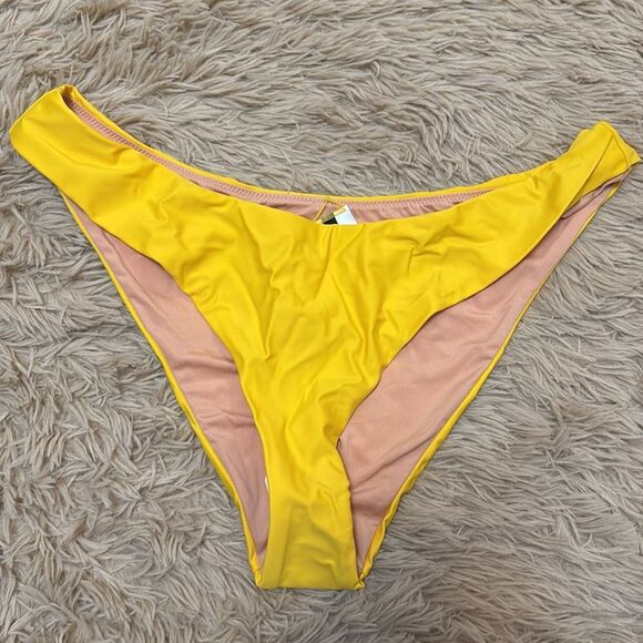 J. Crew Bright Yellow Bikini Bottom - Picture 1 of 6
